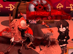 խաղ FNF: Bloody Sea Bottom