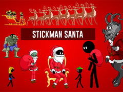 խաղ Stickman Santa