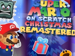խաղ Super Mario on Scratch Christmas Remastered