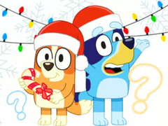 խաղ Kids Quiz: Bluey Christmas Quiz