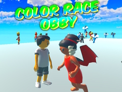 խաղ Color Race Obby