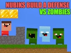 խաղ Nubiks Build A Defense Vs Zombies