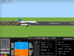 խաղ Flight Simulator 737-800