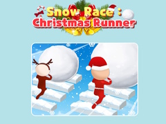 խաղ Snow Race: Christmas Runner 