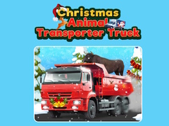 խաղ Christmas Animal Transporter Truck