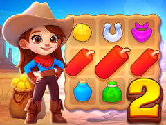 խաղ Wild West Match 2: The Gold Rush