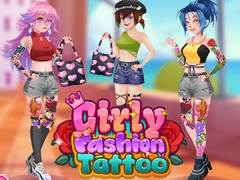 խաղ Girly Fashion Tattoo