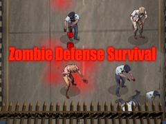 խաղ Zombie Defense Survival