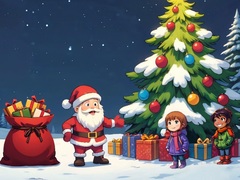 խաղ Christmas Sorting