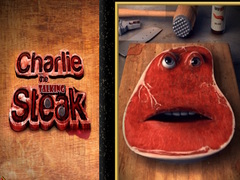 խաղ Charlie the Talking Steak