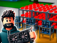 խաղ Roblox: Bitcoin Miner!