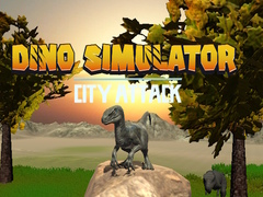 խաղ Dino Simulator City Attack