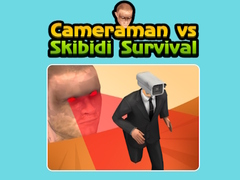 խաղ Cameraman vs Skibidi Survival 