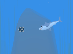 խաղ Lonely Shark Frenzy