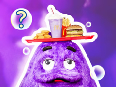 խաղ Kids Quiz: Grimace Shake Trivia