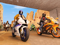 խաղ Real Motorbike Simulator Race 3D