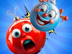 խաղ Merge Balls New Years Toys in 3D!