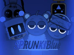 խաղ Sprunki Blue Mod