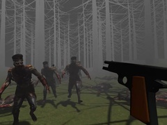 խաղ Zombies in a Forest