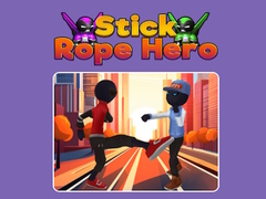 խաղ Stick Rope Hero
