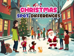 խաղ Christmas Spot differences