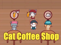 խաղ Cat Coffee Shop