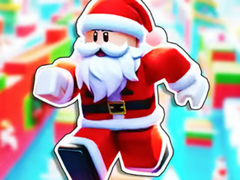 խաղ Jigsaw Puzzle: Roblox Santa Dash