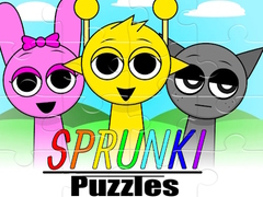 խաղ Sprunki Puzzles