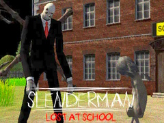 խաղ Slenderman Lost at School