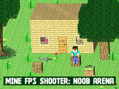 խաղ Mine FPS Shooter: Noob Arena