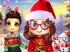 խաղ Roblox Christmas Dressup