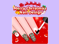 խաղ Merry Christmas Nail Design