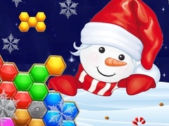 խաղ Hexa Sort: Winter Edition