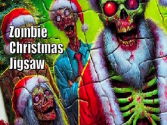 խաղ Zombie Christmas Jigsaw