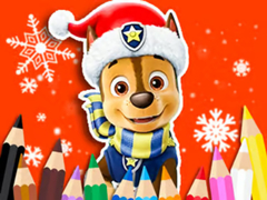 խաղ Coloring Book: PAW Patrol Christmas