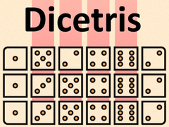 խաղ Dicetris