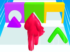 խաղ Shape Transform Blob Racing