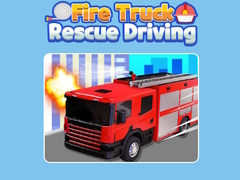 խաղ Fire Truck Rescue Driving 