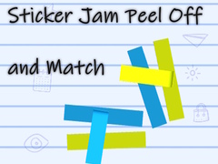 խաղ Sticker Jam Peel Off and Match
