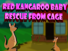 խաղ Red Kangaroo Baby Rescue from Cage