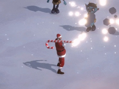 խաղ Santa With Cannon
