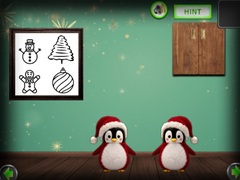 խաղ Amgel New Year Room Escape 8
