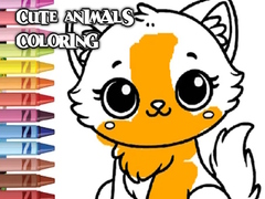խաղ Cute Animals Coloring
