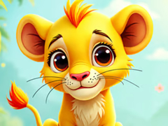 խաղ Jigsaw Puzzle: Baby Simba