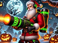 խաղ Santa vs Monsters