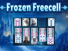 խաղ Frozen Freecell