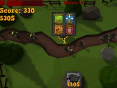 խաղ Tower Zombie Defense