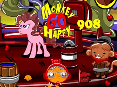 խաղ Monkey Go Happy Stage 908