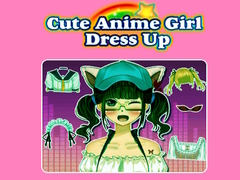 խաղ Cute Anime Girl Dress Up