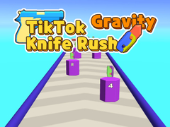 խաղ Tiktok Gravity Knife Rush